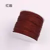 No. 72 Hilo de Jade Hilo Ab Hilo de Taiwán 0.8 mm Hilo para Joyería Hilo para Tejer a Mano DIY Cuerda Roja para Colgante Pulsera Collar