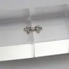 Etiqueta de Metal Costurada à Mão com Letras em Inglês, Fivela Retangular com Letra, Etiqueta para Roupa, Fivela Decorativa para Sapatos e Chapéus, Acessórios para DIY de Colares