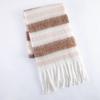 Bufanda de Mohair de Imitación Nueva Transfronteriza para Mujer, Estilo Europeo y Americano, Bufanda Chal Cálido de Barba Larga para Otoño e Invierno, Exportación Exportación Productos de Alta Calidad
