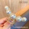Presilha de Cabelo Marrom para Mulheres, Novo Estilo High-End 2025, Presilha Grande para Cabelo na Parte de Trás da Cabeça, Headgear de Presilha Tubarão