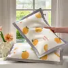Almohada Infantil Nueva Linda Grande de Carbon Ligera de Seda de Hielo, Almohada para Siesta, Almohada para Estudiantes, Núcleo de Almohada, Almohada de Guardería