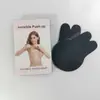 Cobre-mamilo Adesivo Silicone Orelha de Coelho Levanta-se Sutiã Sem Costas Autoadesivo Invisível Peça Única Push-Up Cobre-mamilo Coelho