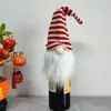 Fundas para botellas de vino de Navidad transfronterizas, fundas para champán y vino tinto, fundas creativas para vino, decoración de mesa de hotel y restaurante, decoraciones navideñas