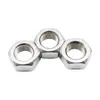 Venta al por mayor de tuercas hexagonales de acero inoxidable 304, tornillos DIN934, tuercas M3, 5M, 8M, 4M, 6M