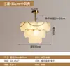 Lustre de Sala de Estar de Luxo Leve Estilo Francês, Vidro Vintage Italiano Meados do Século, Minimalista Moderno para Estudo, Quarto Principal, Luminárias para Sala de Jantar