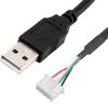 Cable de comunicación USB DuPont USB2.0 a XH2.54, cable de depuración para placa de desarrollo, cable de datos XH2.54 a USB
