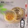 Tinta Piedra para Olla Caliente de Cristal con Tapa de Vidrio, Piedra de Tinta Humectante y Anti-Evaporación de Doble Anillo para Caligrafía, Depósito de Tinta Especial de Secado Lento con Alta Apariencia