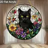Dispositivo de Captura de Luz Transfronteiriço, Artesanato Criativo Colorido em Acrílico, Decorações Penduradas para Portas e Janelas de Quarto, Ornamentos Pendurados para Jardim, Levitação Magnética Artística