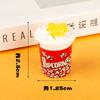 Pegamento Crema Funda de Teléfono Llavero Accesorios DIY Cubo de Palomitas Simulado Juguete de Comida Adornos