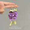 Pendientes de Escamas de Pez Rosa Dorado Retro Francés, Lujo Accesible, Exquisitos, Modernos, Creativos, Únicos y Elegantes Pendientes para Mujer