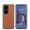 Capa de Celular Denior para Huawei P70Pro em Couro Sintético com Porta-Cartão Duplo para Mate60Pro Carteira Capa Protetora
