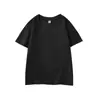 Camiseta Infantil de Algodón Puro 180g Cuello Redondo Color Sólido Manga Corta Ropa Infantil para Jardín de Infancia Uniforme de Clase Camiseta Publicitaria para Actividades para Niños Pequeños