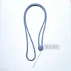 Nova Corda de Celular Silicone Colorida Cordão de Celular Moda Longa para Pendurar no Pescoço Forte e Durável Cordão para Pendurar no Pescoço de Celebridade da Internet