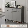 Gabinete para Zapatos Cuidadosamente Seleccionado para la Entrada del Hogar Nuevo Modelo 2026 Gabinete para Escaleras Puerta de Entrada Pasillo Zapatero de Entrada de Gran Capacidad