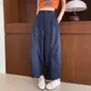 Nuevos pantalones de moda versátiles de estilo coreano que estilizan la figura, pantalones cortos con protección solar para mujeres petite para el verano