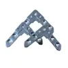 Soporte de Ángulo de Brida Galvanizada Alemana T20 2.0 Agujero Plano Accesorios para Conductos Tapón Angular Accesorios para Conductos de Ventilación