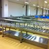Los fabricantes suministran equipos de línea transportadora de rodillos de servicio pesado, transportador de rodillos eléctrico, línea transportadora de rodillos