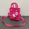 Bolsa Portátil de Eva para Praia com Furos DIY 2024 Nova Venda Quente de E-commerce Transfronteiriço Bolsa Quadrada Pequena Impermeável para Armazenamento