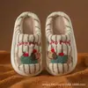 Pantuflas de algodón para niños, pantuflas de invierno para interiores para mujer, afelpadas y cálidas, con suela gruesa, adecuadas tanto para interiores como para exteriores, antideslizantes, y disponibles como juego para parejas, también para hombres