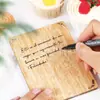 Temporada de Graduación Transfronteriza Temporada de Regreso a Clases Conejo Decoración de Pascua Cartera de Madera Regalo en Dinero Adornos de Madera Modernos Simples