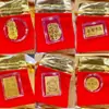 Pegatina Pura de Oro 999 para Teléfono para Atraer Riqueza y Buena Fortuna, La Princesa Te Desea Hacerte Rico, Pegatina de Teléfono de Regalo de Fábrica de Origen