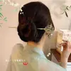 Nuevo pasador de borla estilo chino, fresco y elegante, para mujer; palillo de pelo vintage de alta gama para recogidos; adecuado para cheongsam y Hanfu, con un diseño oscilante