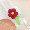 DIY algodão elástico tecido flor tridimensional acessórios roupa fivela de sapato acessórios flor de sapato acessórios roupa flor pequena joia