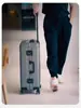 Nuevo Modelo 2026 Maleta de Equipaje de Aleación de Aluminio-Magnesio de 20 pulgadas con Ruedas para Mujeres y Hombres, Maleta de Viaje Engrosada de 24 pulgadas para Estudiantes