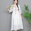 Vestido estilo étnico Verano Nuevo Yunnan Qinghai Xinjiang Sanya Tailandia Playa Desierto Foto vestido