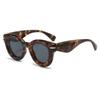 Gafas Baoge Gafas de Sol Infladas Ojo de Gato: Gafas de sol Loewe Inflated Series Estilo Retro Ojo de Gato