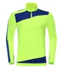 Jaquetas Esportivas de Treinamento de Futebol de Manga Longa para Outono e Inverno para Crianças e Adultos, Uniformes com Aparência de Futebol com Designs Impressos e Bordados