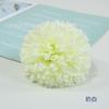 Flor de simulação pingue-pongue crisântemo crisântemo de bola grande flor de bola de cebola diâmetro da flor cerca de 10,5 cm adorno de cabeça dança flor de pulso
