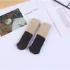 Fundas Tejidas de Bloques de Color para Patas de Mesa y Silla, Silenciosas, Antideslizantes, Engrosadas, Resistentes al Desgaste, Protectores de Almohadilla para Patas de Mesa