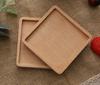 Filigrana Esmalte Madera de Acacia Haya Nogal Negro Esterilla Aislante Posavasos Taza para el Té Posavasos de Madera Maciza