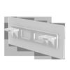 Porta-laminado transparente pasta compartimento de armário sem costura divisória adesivo suporte de partição em camadas para guarda-roupa canto reto laminado puxar