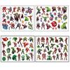 Amazon calcomanías de tatuaje más vendidas Hulk Dibujos animados Iron Man regalo de tatuaje para fiesta de cumpleaños infantil