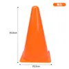 Cubo redondo de 23 cm con logo para entrenamiento de fútbol, baloncesto, helados, cubo con logo súper grueso, obstáculo de carretera, entrenamiento de fútbol, Carretera