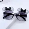 Gafas de sol coloridas para niños gafas de sol para bebé con estrellas punto de estrella gafas anti-ultravioleta forma de lazo linda niñas
