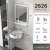 Lavabo de Pared para Uso Doméstico, Juego de Lavabo para Baño en Balcón, Soporte Triangular Simple de Cerámica para Apartamentos Pequeños
