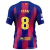 2526 Camiseta de Fútbol Local Barcelona Número 10 Yamal Lewandowski Pedro Versión Fan Número Impreso Al por Mayor