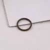 Chaveiro de Metal Multicor com Argola Plana 30mm Argola Plana para DIY Eletroforese Acessório de Pingente de Figurine de Carro Materiais