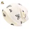 Gorro Retro Desgastado de Punto para Otoño e Invierno Transfronterizo con Pedrería, Gorro Turbante, Gorro Protector del Cabello, Gorro Holgado Postparto Jdu-50I