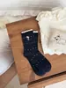 26 Nuevos Calcetines de Algodón para Mujer Estilo Serie Gris Otoño/Invierno Moda Coreana Lunares Florales Lazo Media Pantorrilla Calcetines Cómodos