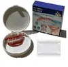 Diycos Novos Dentes Completos Superiores e Inferiores, Novos Adesivos de Dentes Completos, Decoração de Aparelhos Dentários, Decoração de Palco, Cosplay