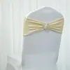 Correas de Hebilla de Diamante Gratis de Amazon Transfronterizas Funda Elástica para Silla de Hotel Boda Anillo de Correa de una Sola Capa Mariposa