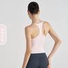 Sujetador Deportivo para Mujer con Espalda en I y Almohadillas en el Pecho, Corte Delgado, Transpirable, Top de Sensación de Segunda Piel para Yoga, Pilates y Fitness en Verano