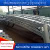 Atacado Toldo de Membrana de Aço Estrutura de Aço Garagem de Aço Shed de Estacionamento de Aço Fabricante de Estrutura de Aço Atacado a Pronta Entrega Aço Colorido à Prova de Vento