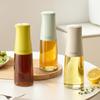 Olla de aceite de apertura y cierre automático de diseño propio, botella de aceite de vidrio, cocina, botella de condimento de grado alimenticio, olla de aceite por gravedad sin colgar