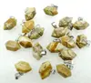 Joias em alta venda cristal natural ágata pedra preciosa coluna hexagonal bala ponta dupla pingente colar acessórios
