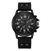 Reloj de hombre redondo versátil de moda nuevo para comercio exterior más vendido transfronterizo con esfera grande, reloj de cuarzo para hombre casual de negocios